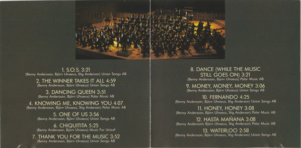 Münchner Philharmoniker : Plays ABBA Classic (CD, Album)