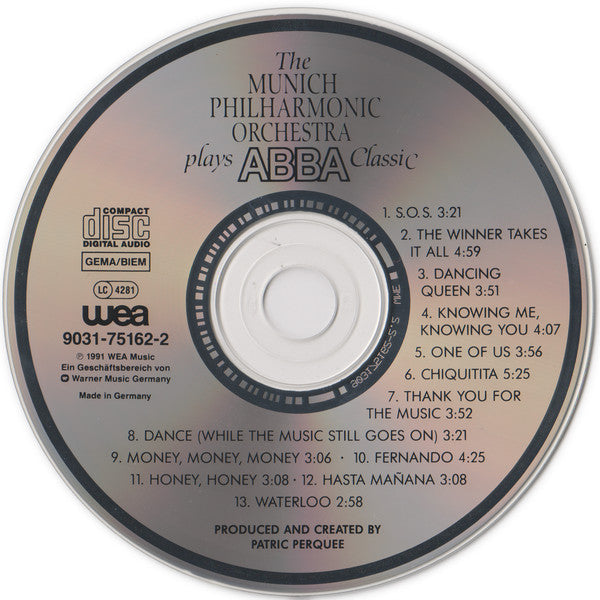 Münchner Philharmoniker : Plays ABBA Classic (CD, Album)