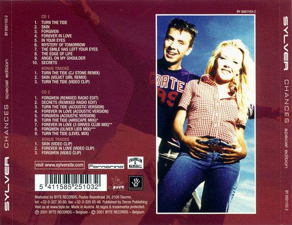 Sylver : Chances (CD, Album, Enh, RE + CD, Enh + S/Edition)