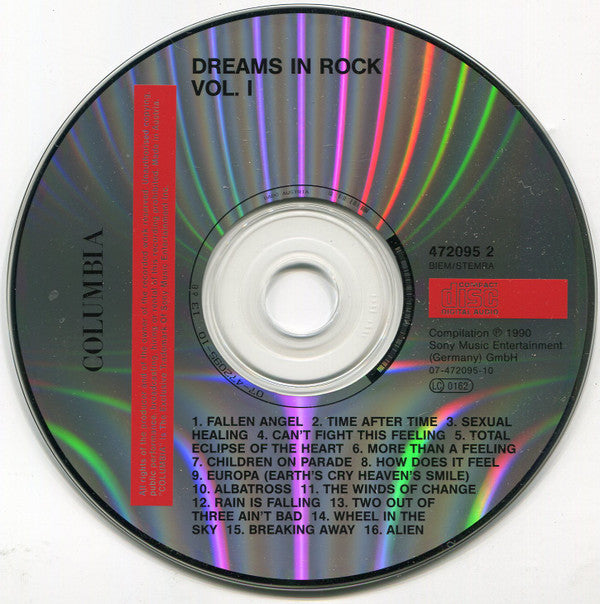 Various : Dreams In Rock Vol. 1 (CD, Comp)