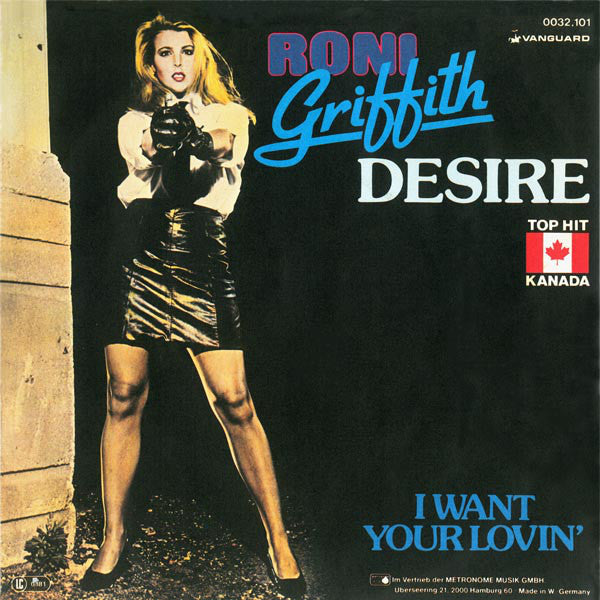 Roni Griffith : Desire (7", Single)