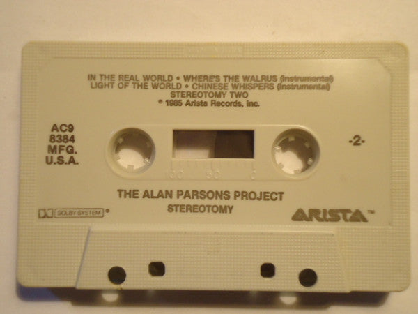 The Alan Parsons Project : Stereotomy (Cass, Album, Dol)