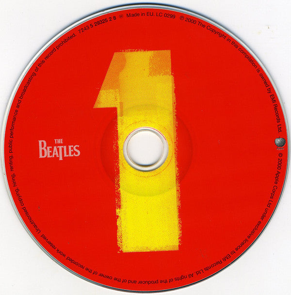 The Beatles : 1 (CD, Comp, Mono, RM, EMI)