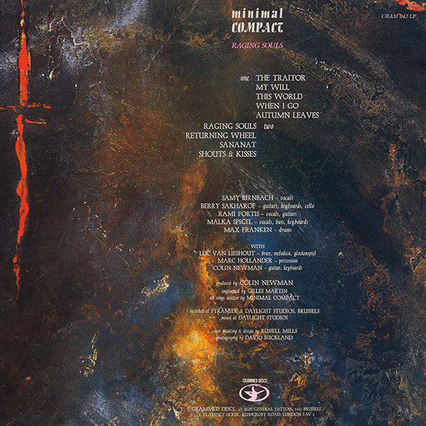 Minimal Compact : Raging Souls (LP, Album)