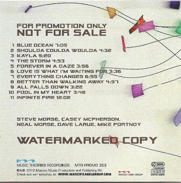 Flying Colors : Flying Colors (CD, Album, Promo + CDr, Single, Promo)