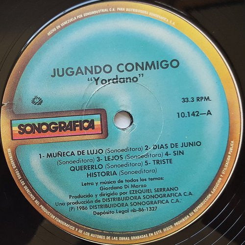 Yordano : ...Jugando Conmigo (LP, Album)