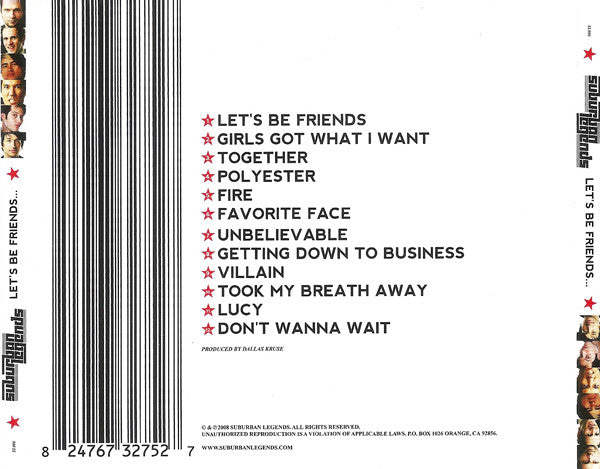 Suburban Legends : Let's Be Friends… And Slay The Dragon Together (CD, Album)
