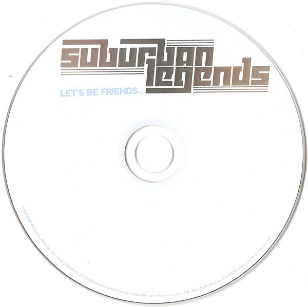 Suburban Legends : Let's Be Friends… And Slay The Dragon Together (CD, Album)