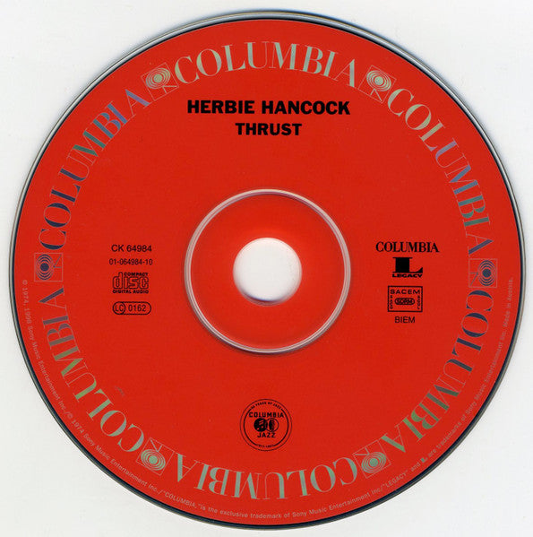 Herbie Hancock : Thrust (CD, Album, RE, RM, RP)