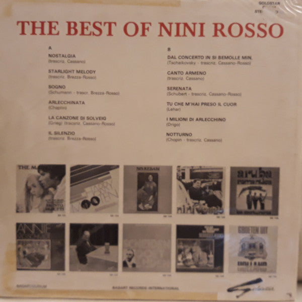 Nini Rosso : The Best Of Nini Rosso (LP, Comp)