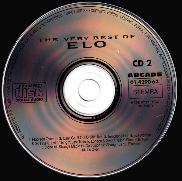 Electric Light Orchestra : The Very Best Of ELO (2xCD, Comp)