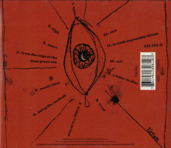 The Cure : Wish (CD, Album, RE, RP)