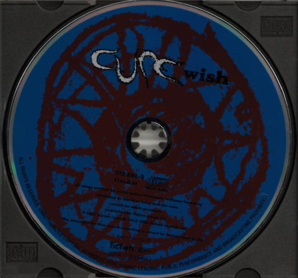 The Cure : Wish (CD, Album, RE, RP)