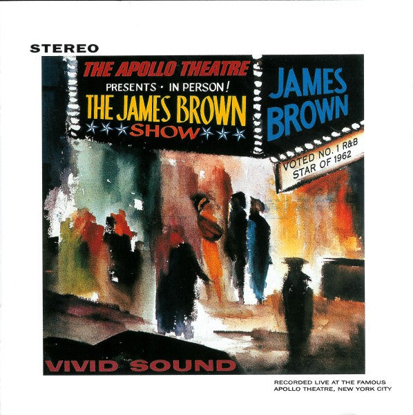 James Brown : Live At The Apollo 1962 (CD, Album, RE, Sli)