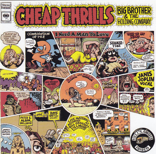 Big Brother & The Holding Company : Cheap Thrills (CD, Album, RE, RM, DAD)