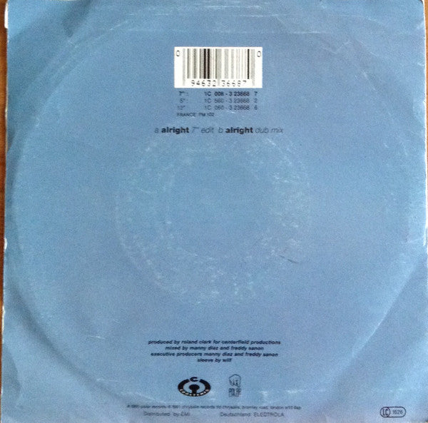 Urban Soul : Alright (7", Single)