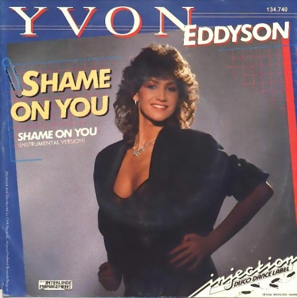 Yvon Eddyson : Shame On You (7", Single)