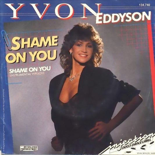 Yvon Eddyson : Shame On You (7", Single)