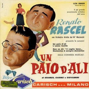 Renato Rascel : Un Paio D'Ali (7", EP)