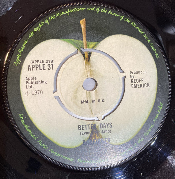 Badfinger : No Matter What (7", Single, Pus)