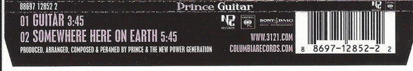 Prince : Guitar (CD, Single)