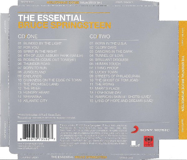 Bruce Springsteen : The Essential Bruce Springsteen (2xCD, Comp, RE, RM)