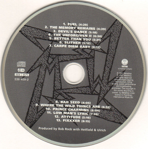 Metallica : Reload (CD, Album)