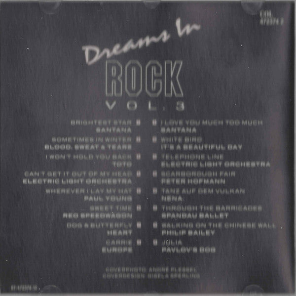 Various : Dreams In Rock Vol. 3 (CD, Comp)
