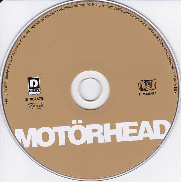 Motörhead : Motörhead (CD, Album, RE)