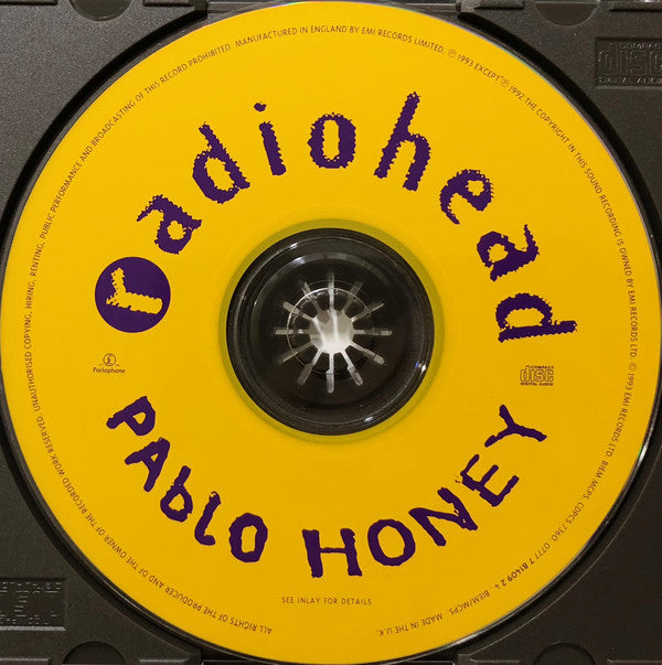 Radiohead : Pablo Honey (CD, Album, RE)