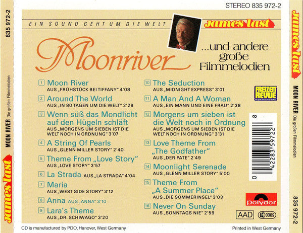 James Last : Moonriver ... Und Andere Große Filmmelodien (CD, Comp, No )