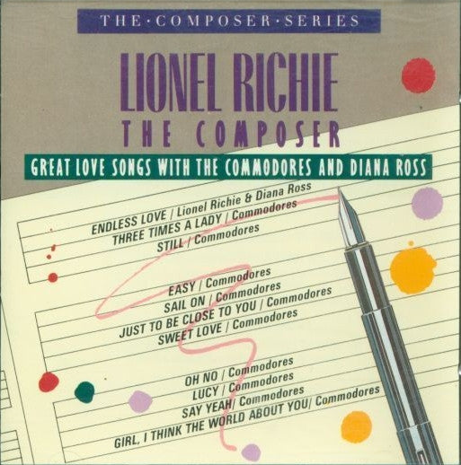 Lionel Richie : The Composer: Great Love Songs With The Commodores & Diana Ross (CD, Comp)