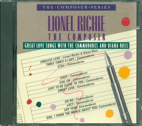 Lionel Richie : The Composer: Great Love Songs With The Commodores & Diana Ross (CD, Comp)