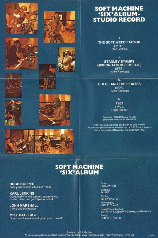 Soft Machine : Six (CD, Album, RE)
