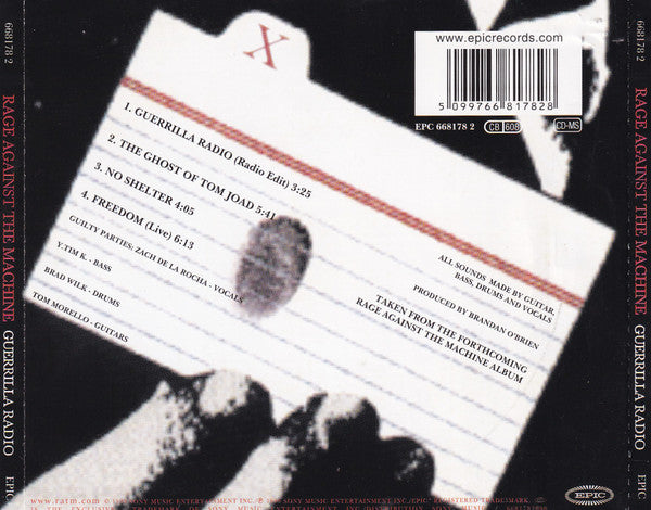 Rage Against The Machine : Guerrilla Radio (CD, Maxi)