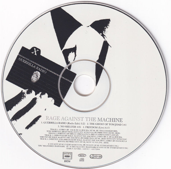 Rage Against The Machine : Guerrilla Radio (CD, Maxi)
