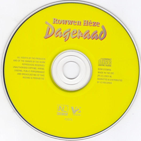 Rowwen Hèze : Dageraad (CD, Album + DVD, Album)