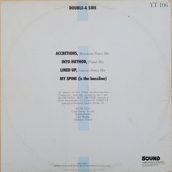 Shriekback : Lined Up / My Spine (12")