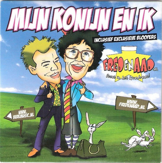 Fred En Aad : Mijn Konijn En Ik (CD, Single)