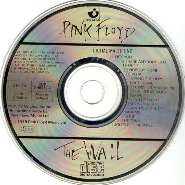 Pink Floyd : The Wall (2xCD, Album, RE, Fat)