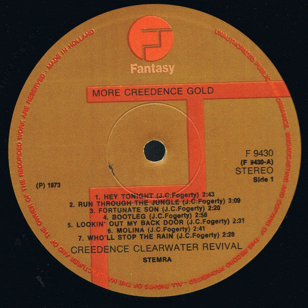 Creedence Clearwater Revival : More Creedence Gold (LP, Comp)