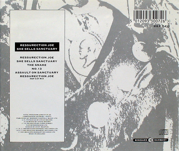 The Cult : Ressurection Joe • She Sells Sanctuary (CD, EP)