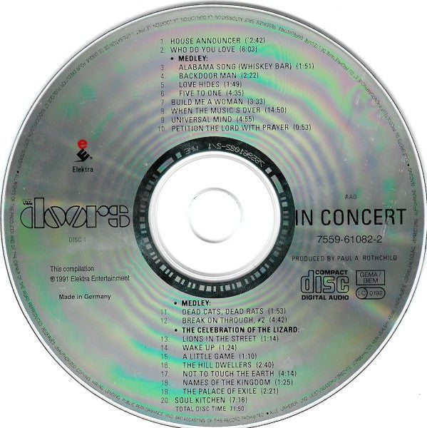 The Doors : In Concert (2xCD, Comp, RE, RM)