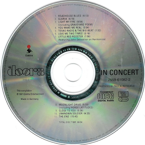 The Doors : In Concert (2xCD, Comp, RE, RM)