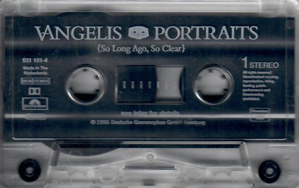 Vangelis : Portraits (So Long Ago, So Clear) (Cass, Comp)