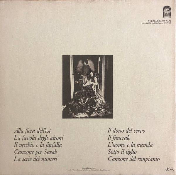 Angelo Branduardi : Alla Fiera Dell'Est (LP, Album, RE, Gat)