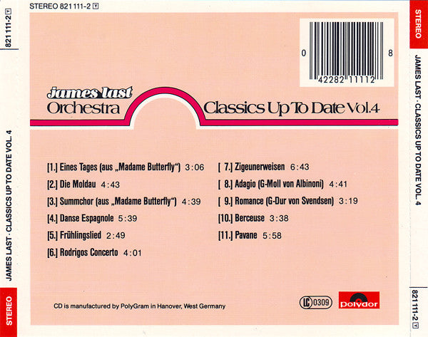 Orchester James Last : Classics Up To Date Vol. 4 (CD, Album)