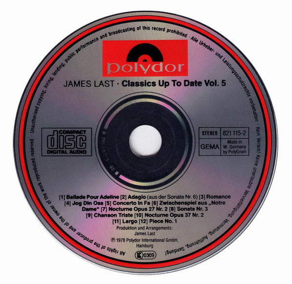 Orchester James Last : Classics Up To Date Vol. 5 (CD, Album)