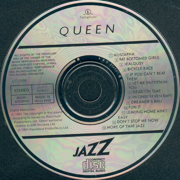 Queen : Jazz (CD, Album, RE, RM)