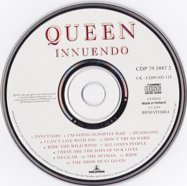 Queen : Innuendo (CD, Album)